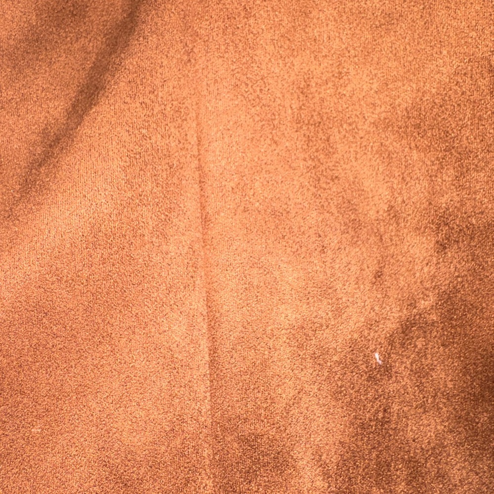 Ann Taylor loft faux suede skinny leggings toasted biscotti XLT - Picture 6 of 6